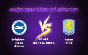 brighton hove albion aston villa 03 04 ngoai hang anh