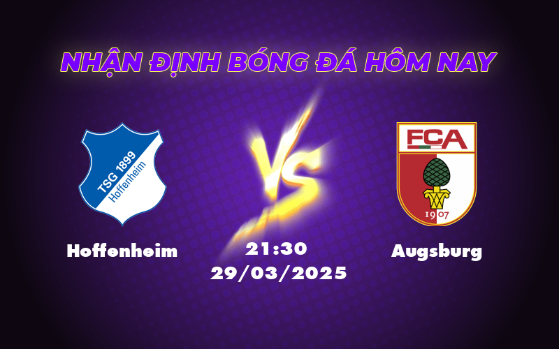 hoffenheim augsburg 29 03 bundesliga