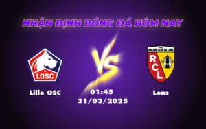 lille osc lens 31 03 ligue 1