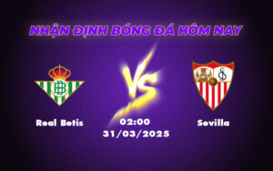 real betis sevilla 31 03 la liga